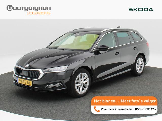 Skoda OCTAVIA Combi 1.5 e-TSi 150 Pk Automaat Business Edition Plus | Camera | Stoelverwarming | Cruise Control | Elektrische Stoelen | CarPlay | Navigatie | 17 Inch | 76.513 Km !!