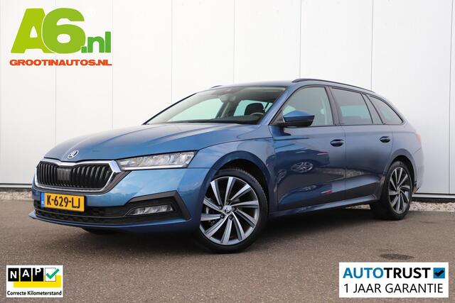 Skoda OCTAVIA Combi 1.0 e-TSI Business Edition Automaat Trekhaak Navigatie Clima Adaptive Cruise 18 inch LMV Parkeersensor Elektrische Achterklep