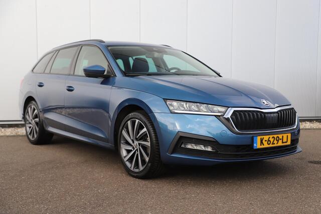 Skoda OCTAVIA Combi 1.0 e-TSI Business Edition Automaat Trekhaak Navigatie Clima Adaptive Cruise 18 inch LMV Parkeersensor Elektrische Achterklep