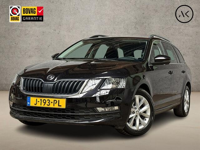 Skoda OCTAVIA Combi 1.5 TSI Greentech Sport 150Pk Automaat (APPLE CARPLAY, GROOT NAVI, CLIMATE, STOELVERWARMING, SPORTSTOELEN, CRUISE, PARKEERSENSOREN, NIEUWE APK, NIEUWSTAAT)