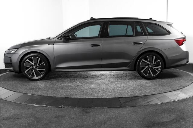 Skoda OCTAVIA Combi 1.5 TSI MHEV 150 PK Sportline Tour | S/K-Panodak | Elek. Trekhaak | Matrix Led | Adapt. Cruise | Winterpakket | 13 inch Navi | Camera | NAV + App. Connect | ECC | Elek. Klep | LM 18" | 3196