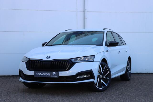 Skoda OCTAVIA Combi 1.4 TSI iV PHEV Sportline Business 204pk DSG6 | SOH 95,2% | HUD | Stoelverw voor- en achter | Adaptive