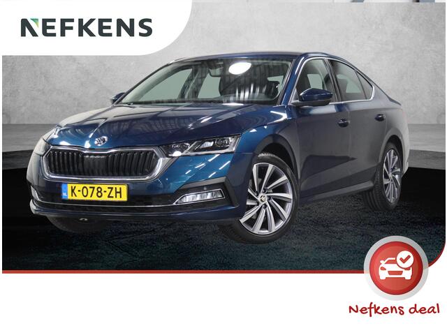 Skoda OCTAVIA 110PK Edition Plus | 1ste eigenaar | AppleCarplay/AndroidAuto | Alcantara/LEER | Trekhaak | Camera | 18"LMV | LEDmatrix | Stuur/Stoel/ACHTERBANK/Verwarming | Navigatie | Cruise Control | Sfeerverlichting | Keyless | Isofix | Privacy Glass | Parkeersensor