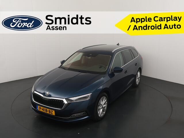 Skoda OCTAVIA Combi 1.0 e-TSI 111 pk Ambition | Camera | LED | Stoelverw. | 17" | Adapt. cruise | Keyless entry | Winterset