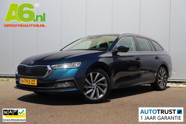 Skoda OCTAVIA Combi 1.0 e-TSI Business Edition Plus Trekhaak 17 inch LMV Virtual Cockpit Stoelverwarming Navigatie Sfeerverlichting Adaptive Cruise