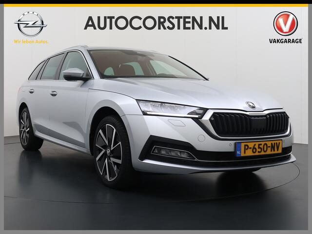Skoda OCTAVIA Combi 1.4TSI 245PK Automaat iV PHEV Hybride Adap.Cruise Stoelverwarming Navi 3-Zone Ecc Apple Carplay Android Auto Pdc Business Edition Plus Elek.Achterklep Keyless advanced Lmv 18" Voorruitverwarming Led DAB 1e Eigenaar Origineel Nederlandse Auto