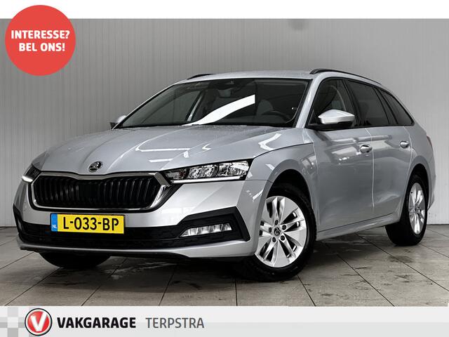 Skoda OCTAVIA Combi 1.0 e-TSI Ambition/ Automaat!/ LED Koplampen/ Apple+android/ DAB+/ Virtual Cockpit/ Stoelverw./ Clima/ Navi/ Cruise/ Bluetooth/ Multi.LEDER.Stuur/ Elek.Pakket/ Isofix/ PDC Achter.