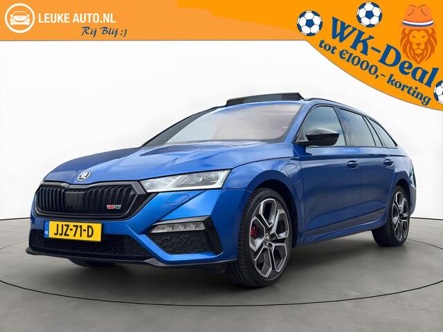 Skoda OCTAVIA Combi 1.4 TSi 245PK RS iV PHEV Pano Head-UP RS-Stoelen