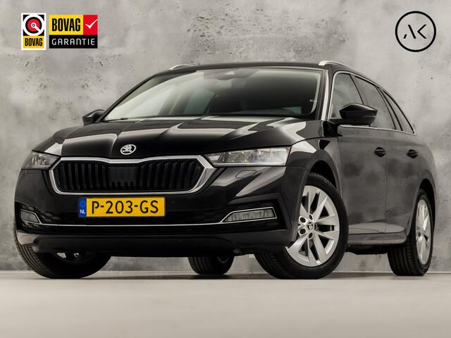 Skoda OCTAVIA Combi 1.0 e-TSI Sport Automaat (VIRTUAL COCKPIT, APPLE CARPLAY, GROOT NAVI, STOELVERWARMING, SPORTSTOELEN, GETINT GLAS, ADAPTIVE CRUISE, CAMERA, SFEERVERLICHTING, NIEUWSTAAT)