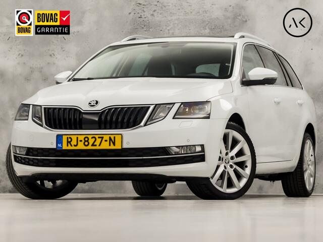 Skoda OCTAVIA Combi 1.4 TSI Greentech Sport 150Pk Automaat (PANORAMADAK, APPLE CARPLAY, GROOT NAVI, CAMERA, LEDER/ALCANTARA, SPORTSTOELEN, STOELVERWARMING, GETINT GLAS, NIEUWSTAAT)
