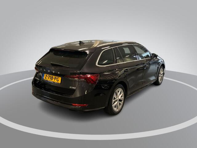 Skoda OCTAVIA Combi 1.0 e-TSI 110pk DSG Business Edition · Inklap. Trekhaak · Keyless · Elek. Achterklep · Stoelverwarming · ACC · Garantie t/m 29-05-2028 of 100.000km