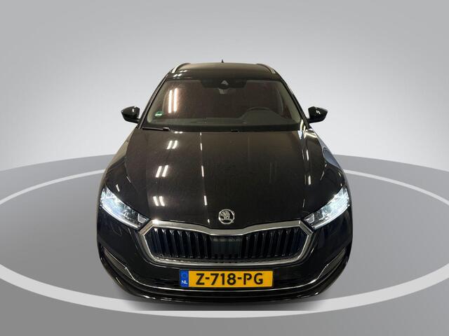 Skoda OCTAVIA Combi 1.0 e-TSI 110pk DSG Business Edition · Inklap. Trekhaak · Keyless · Elek. Achterklep · Stoelverwarming · ACC · Garantie t/m 29-05-2028 of 100.000km