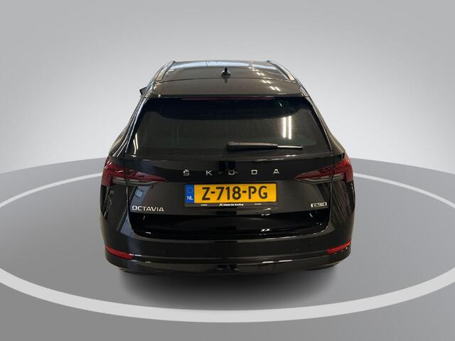 Skoda OCTAVIA Combi 1.0 e-TSI 110pk DSG Business Edition · Inklap. Trekhaak · Keyless · Elek. Achterklep · Stoelverwarming · ACC · Garantie t/m 29-05-2028 of 100.000km