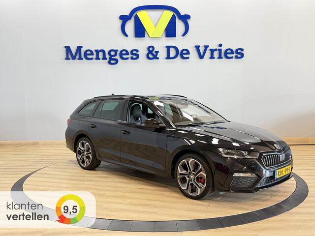 Skoda OCTAVIA Combi 1.4 TSI RS iV PHEV Business Airco ECC | Memory | Massage | Camera | Adaptive Cruise | keyless | Isofix