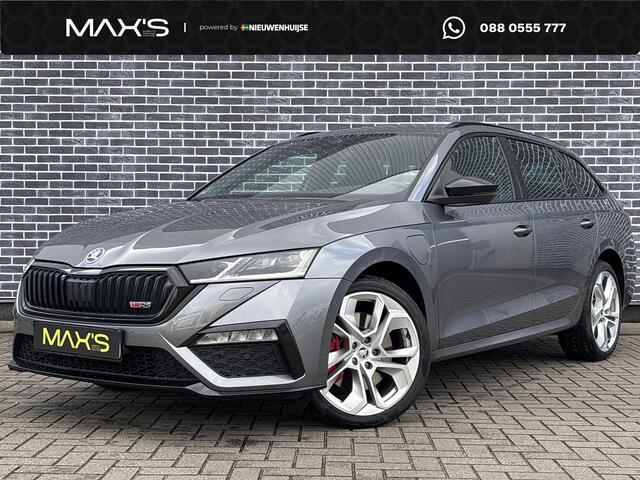 Skoda OCTAVIA Combi 1.4 TSI RS iV PHEV Business | Achteruitrijcamera | Parkeersensoren | Keyless Entry | Elektrische Achterklep | Stoelverwarming voor en achter | Matrix-LED Koplampen | Navigatie | Virtual Cockpit | Plug-in Hybrid