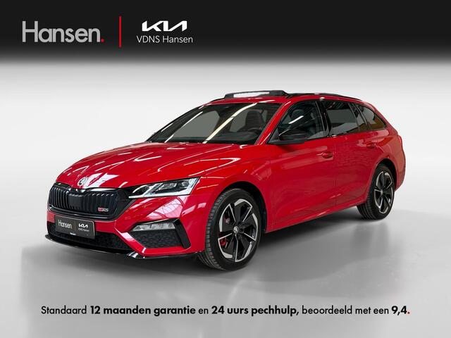 Skoda OCTAVIA Combi 1.4 TSI RS iV PHEV I Panoramadak I Sportstoelen I Metallic I Stoelverwarming I Camera I Elek. Stoelen I Memory I LED I Elek. Achterklep I