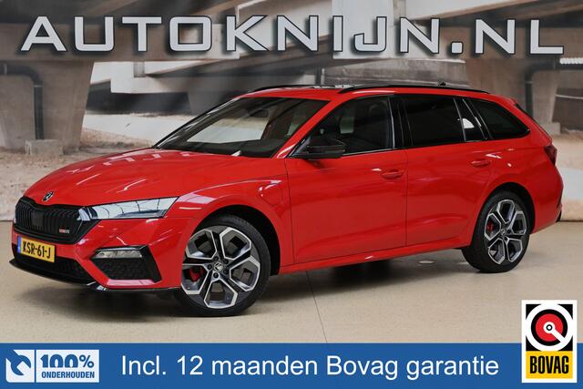 Skoda OCTAVIA Combi 1.4 TSI RS iV PHEV Business | Pano | Elektr stoelen | HUD | 100% (Dealer) onderhouden label