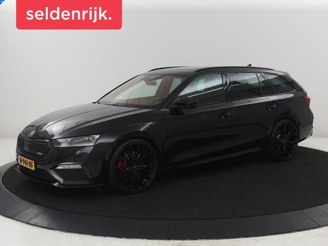 Skoda OCTAVIA Combi 1.4 TSI RS iV PHEV Business | SOH 87,5% | Panoramadak | Adaptive cruise | Stuur/stoelverwarming | Caplay | Sfeerverlichting | Climate control | Camera | Park assist | Eletrische achterklep