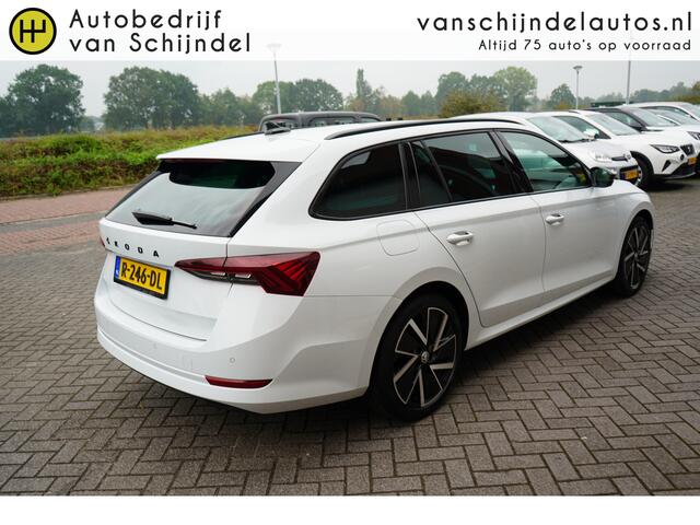 Skoda OCTAVIA Combi 1.0 TSI 111PK SPORT BUSINESS AUG 2022 ORIGINEEL NEDERLANDS DIGITALE COCKPIT MATRIXX LED ZWARTE HEMEL STUURVERWARMING ANDROID/APPLECARPLAY NAVI PDC V+A 18INCH KEYLESS CLIMA CRUISE BLUETOOTH ENZ...