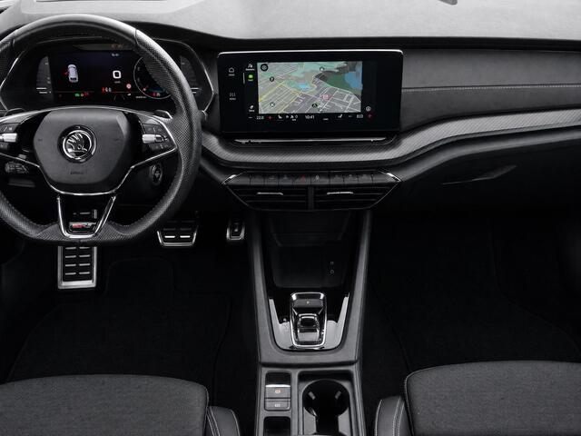 Skoda OCTAVIA Combi 1.4TSI PHEV 180kW/245PK RS iV · Trekhaak · Camera · Navigatie · Leder/Alcantara · Apple/Android Car Play ·