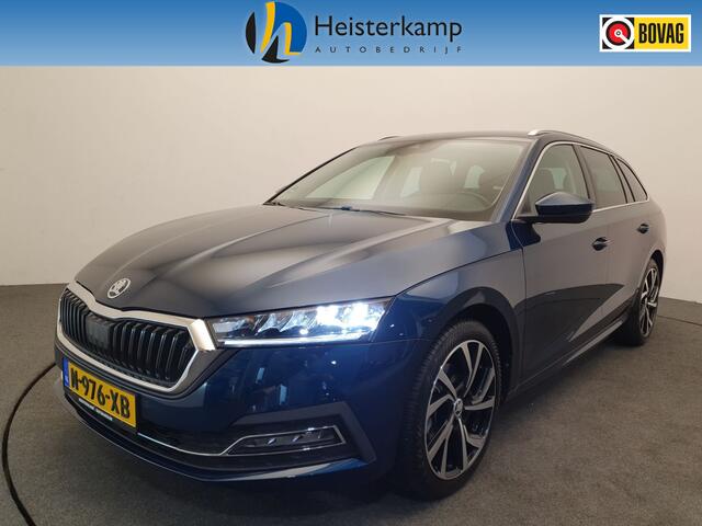 Skoda OCTAVIA Combi 1.0 e-TSI Business Edition Trekhaak, ACC, Stoelverwarming, Led, Camera