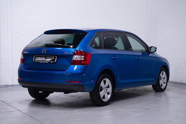 Skoda RAPID Spaceback 1.2 TSI Greentech JOY PDC ECC Cruise-controle Panodak LMV 15"-inch Navigatie-groot stoelverwarming NAP Plus-Pack Sunset