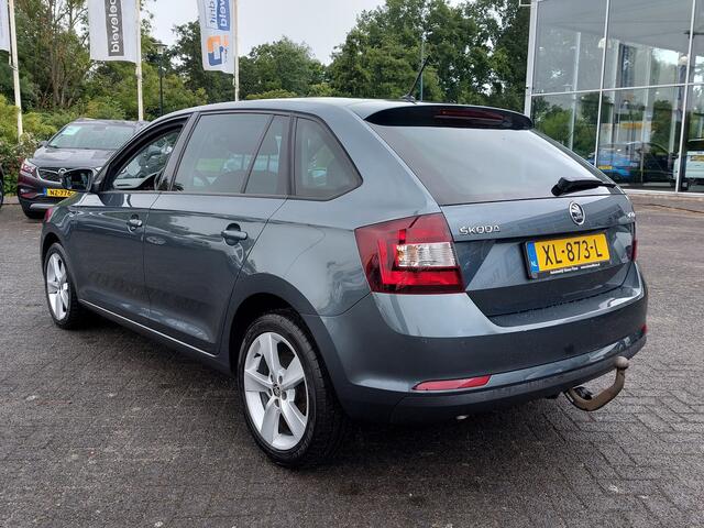 Skoda RAPID Spaceback 1.0 TSI 95pk Greentech Clever Plus-Pack | Navi | Clima | Cruise | Stoelverwarming | Pdc | Bluetooth Carkit+Streaming | Mistlampen | Privacy Glass | 16''lm | Trekhaak