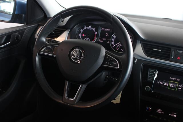 Skoda RAPID Spaceback 1.0 TSI Greentech Drive Trekhaak | Cruise | Navi | Bluetooth | Clima | Stoelverw. | Privacy glass | 16" LMV | PDC