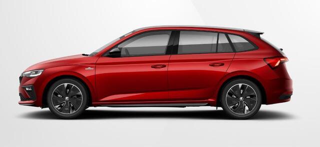 Skoda SCALA Monte Carlo 1.0 85 kW / 115 pk TSI Hatchback 7 ver Skoda Scala 1.0 TSI Monte Carlo | Velvet red | Navigatie pakket | Travel assist plus | Winter pakket | Incl. Inruilvoordeel |