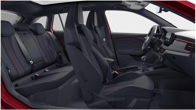 Skoda SCALA Monte Carlo 1.0 85 kW / 115 pk TSI Hatchback 7 ver Skoda Scala 1.0 TSI Monte Carlo | Velvet red | Navigatie pakket | Travel assist plus | Winter pakket | Incl. Inruilvoordeel |