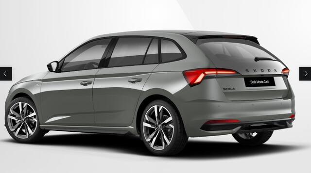 Skoda SCALA 1.0 TSI Monte Carlo 18" lichtmetalen velgen ursa monte carlo/ 1500,- Euro inruilpremie