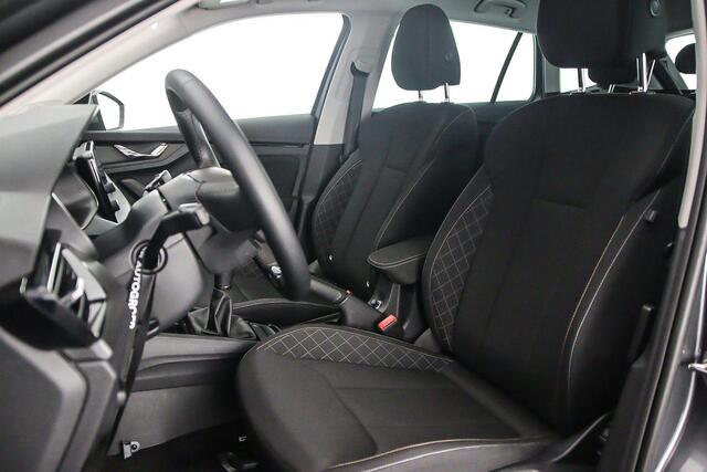 Skoda SCALA Ambition 1.0 TSI 110pk Cruise control, Parkeersensor achter, Airco, DAB, Radio, Bluetooth, App connect, LED koplampen