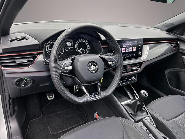 Skoda SCALA Sport Business 1.0 TSI 110pk Panoramadak, Cruise control, Airco, Parkeersensoren, App connect, Bluetooth, LED koplampen, DAB, Radio