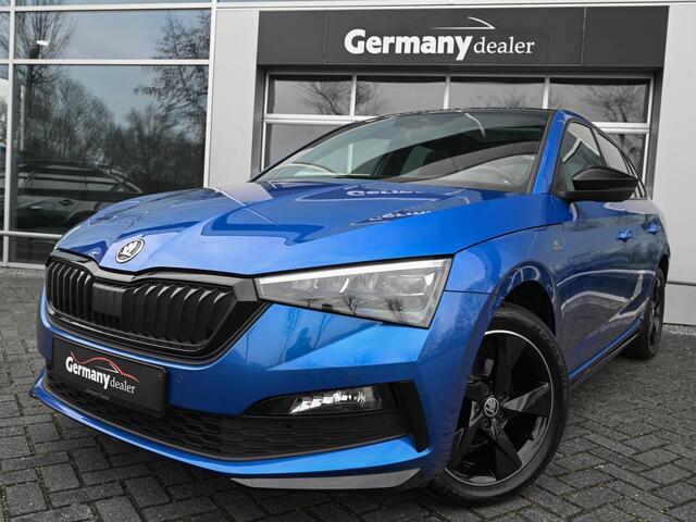 Skoda SCALA 1.0TSI 110pk Monte Carlo Pano Schaalstoelen Led Keyless Virtual DAB Ambiente VOL!