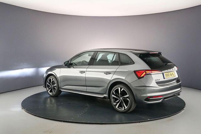 Skoda SCALA Monte Carlo 1.0 TSI 115pk DSG Automaat Trekhaak, Panoramadak, Adaptive cruise control, Achteruitrijcamera, LED matrix koplampen, Elektrische achterklep, Stoelverwarming
