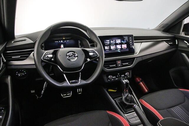 Skoda SCALA Monte Carlo 1.5 TSI 150pk DSG Automaat Panoramadak, Achteruitrijcamera, Navigatie, Stoelverwarming, Cruise control, Airco, App connect, Parkeersensoren, LED verlichting