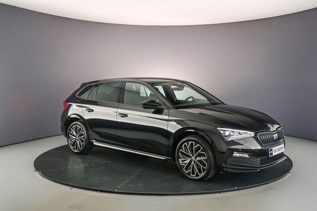 Skoda SCALA Monte Carlo 1.5 TSI 150pk DSG Automaat Panoramadak, Achteruitrijcamera, Navigatie, Stoelverwarming, Cruise control, Airco, App connect, Parkeersensoren, LED verlichting