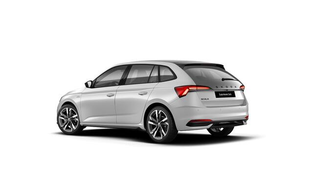 Skoda SCALA 1.0 TSI Greentech 115 6MT Monte Carlo Verwarmbare stoelen voor | Achteruitrijcamera | Virtual Cockpit (digitaal instrumentenpaneel) met 10,2 inch kleurenscherm