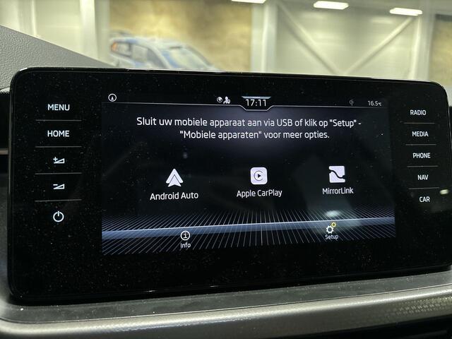 Skoda SCALA 1.0 TSI 110pk Business Edition · Apple/Android Car Play · Navigatie · Stoelverwarming · P-Sensoren · Draadloos Opladen · 17 Inch · Garantie t/m 10-08-2027 of 100.000km