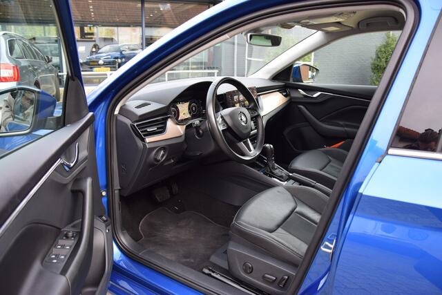 Skoda SCALA 1.5 TSI 150PK Business Edition DSG Automaat | Org. NL | BOVAG Garantie | Trekhaak | Lederen bekleding | Virtual Cockpit | Verwarmde voorruit | Electrische achterklep |