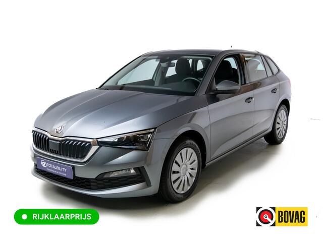 Skoda SCALA 1.0 TSI Ambition Comfort AUT. 110 PK Stoel- en stuurverwarming , Climate control , Apple Carplay, Android auto, PDC achter All season banden