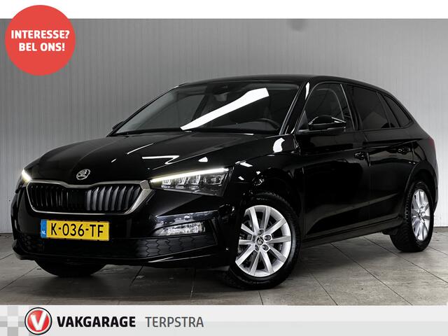 Skoda SCALA 1.0 TSI Business Edition/ Virtual Cockpit/ LED Koplampen/ Keyless-GO/ Apple + Android/ DAB+/ Stoelverw./ Audio-Premium/ PDC V+A/ Lane-Assist./ 16'' LMV/ Extra getint glas/ Navi/ Bluetooth/ Multi. LEDER. Stuur/ Mistl.
