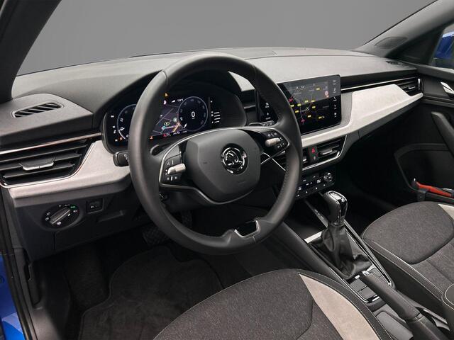 Skoda SCALA Business Edition 1.0 TSI 110pk DSG Automaat Adaptive cruise control, Panoramadak, Navigatie, LED koplampen, Achteruitrijcamera, Parkeersensoren, App connect, DAB, Radio