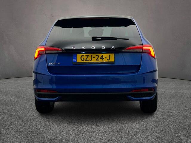 Skoda SCALA Business Edition 1.0 TSI 110pk DSG Automaat Adaptive cruise control, Panoramadak, Navigatie, LED koplampen, Achteruitrijcamera, Parkeersensoren, App connect, DAB, Radio