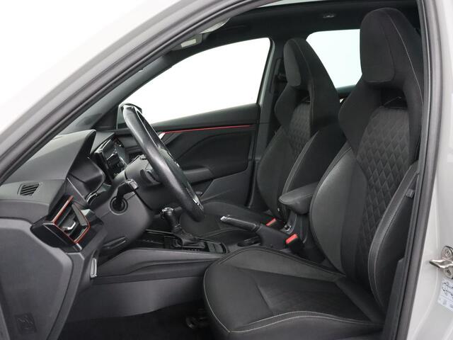 Skoda SCALA 1.0 TSI Sport | Automaat | Panoramadak | Carplay | Full LED | Climate control | Sportstoelen | Parkeerhulp | Cruise control | Bluetooth | 17'' | Getint glas