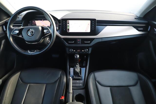 Skoda SCALA 1.0 TSI Business Edition Automaat 18 inch LMV Virtual Cockpit Half Leder Navigatie Achteruitrijcamera Carplay Android Parkeersensor