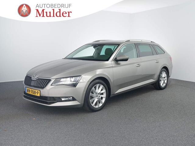 Skoda SUPERB Combi 1.8 TSI Style Business 180 PK | Leer / Alcantara | Camera | TV Schermen