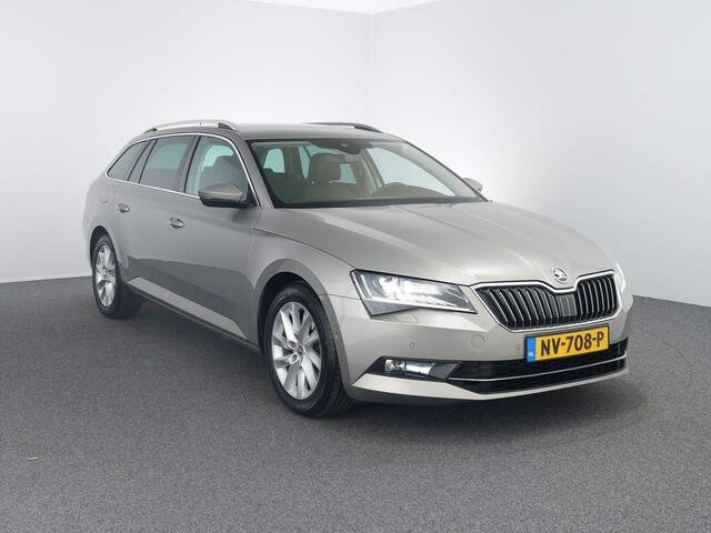 Skoda SUPERB Combi 1.8 TSI Style Business 180 PK | Leer / Alcantara | Camera | TV Schermen