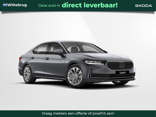 Skoda SUPERB 1.5 TSI MHEV First Edition/ Lounge interieur/ Trekhaak wegklapbaar/ 18''inch Lichtmetalen velgen/ Chrome pakket Met ¤ 2.000,00 inruilpremie