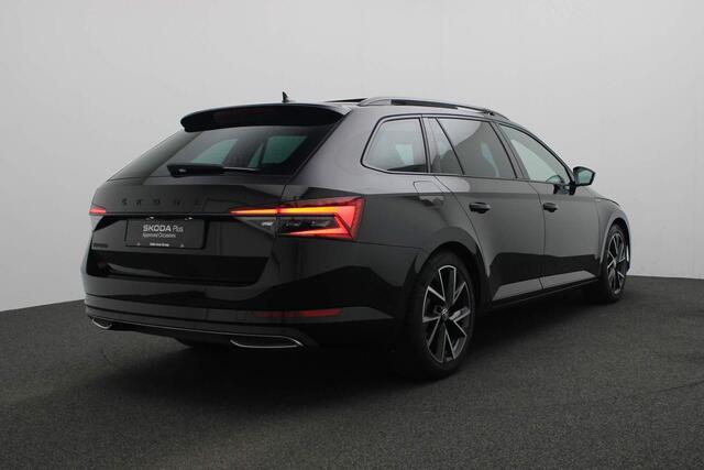 Skoda SUPERB Combi 1.5 TSI 150PK DSG ACT Sportline Business | Pano | Matrix LED | Navi Columbus | Leder/alcantara | Geheugenstoel | Camera | Stuur-/stoelverwarming